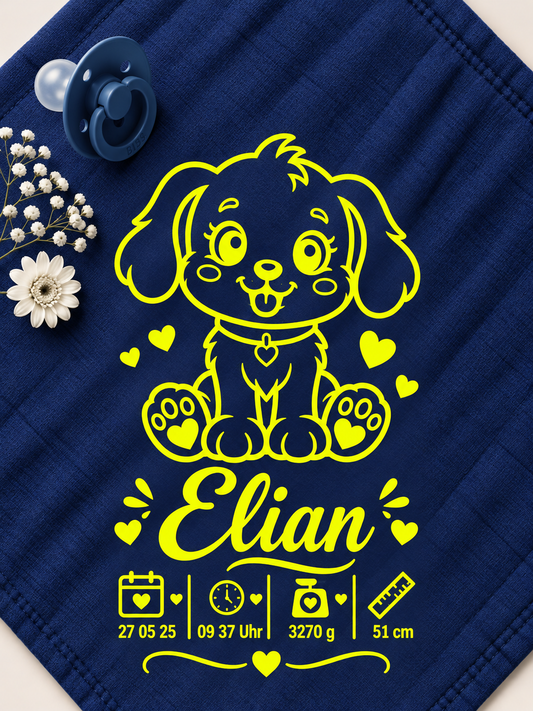 Personalisiertes Nuschi „Hund“