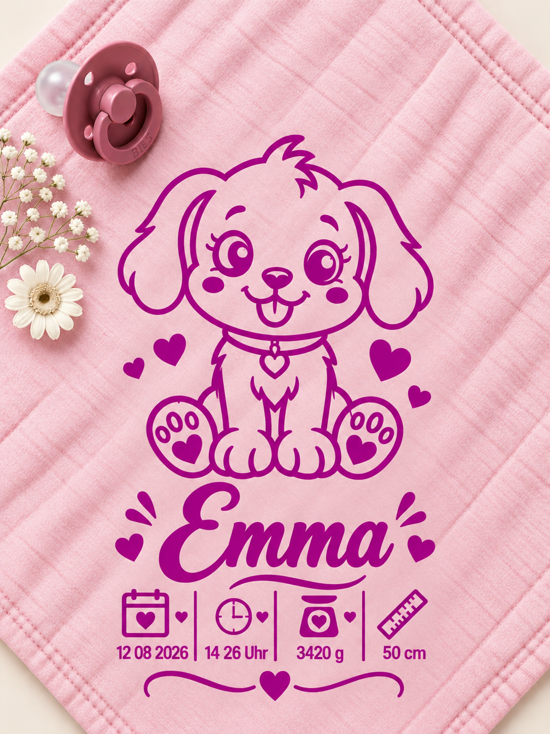 Personalisiertes Nuschi „Hund“