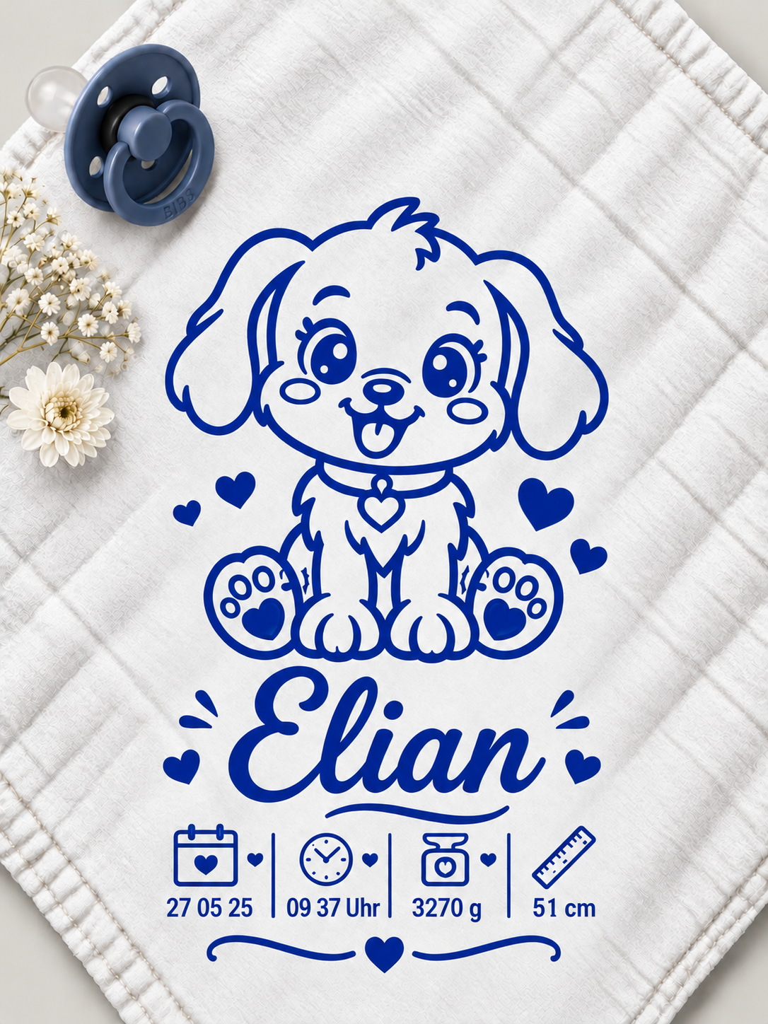 Personalisiertes Nuschi „Hund“
