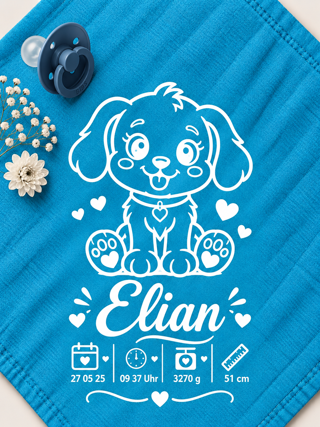 Personalisiertes Nuschi „Hund“
