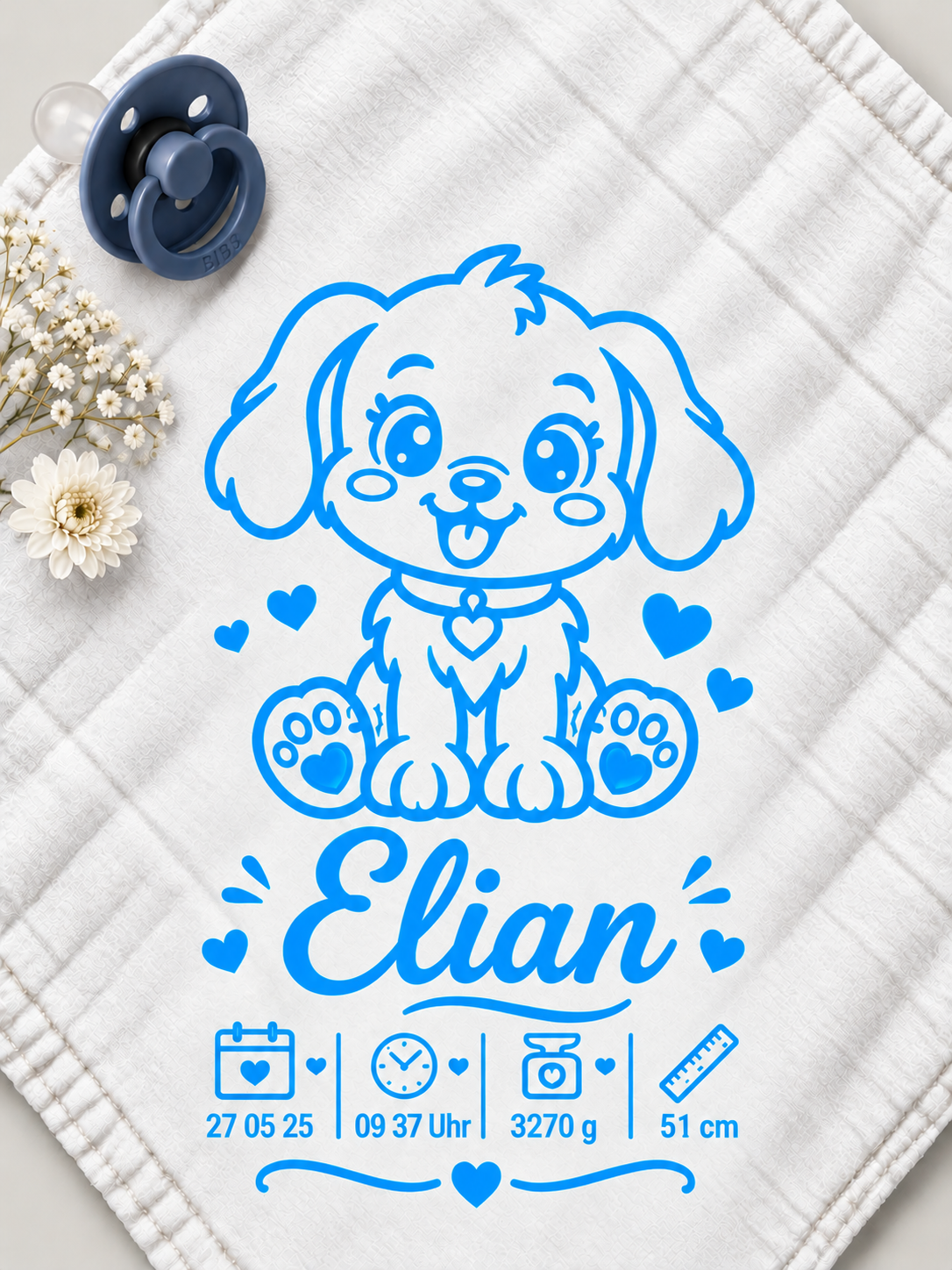 Personalisiertes Nuschi „Hund“