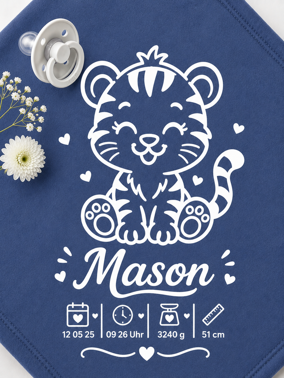 Personalisiertes Nuschi „Tiger“