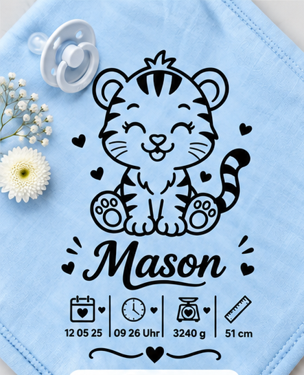 Personalisiertes Nuschi „Tiger“
