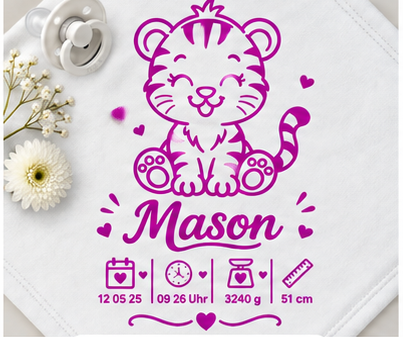 Personalisiertes Nuschi „Tiger“