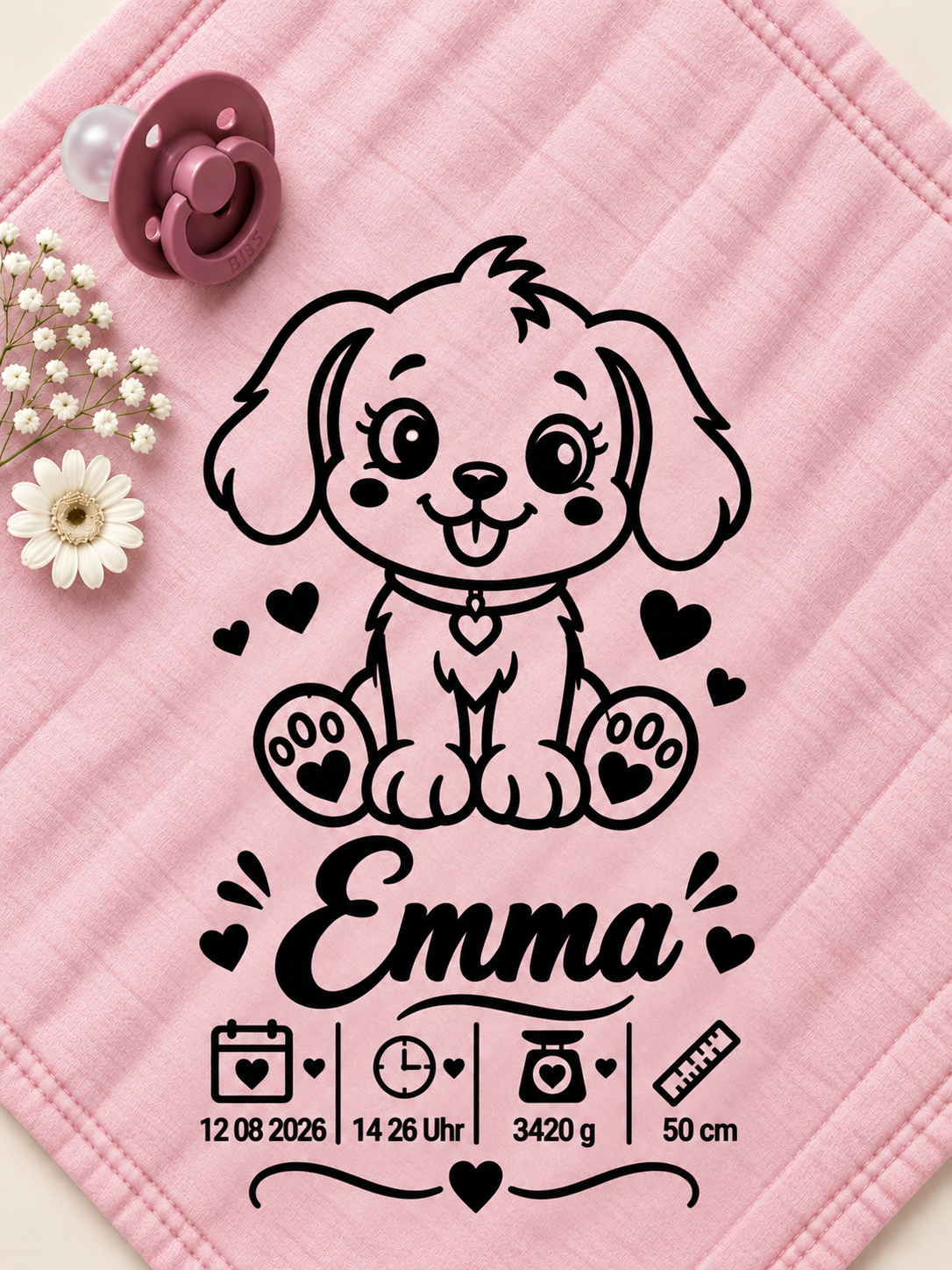 Personalisiertes Nuschi „Hund“