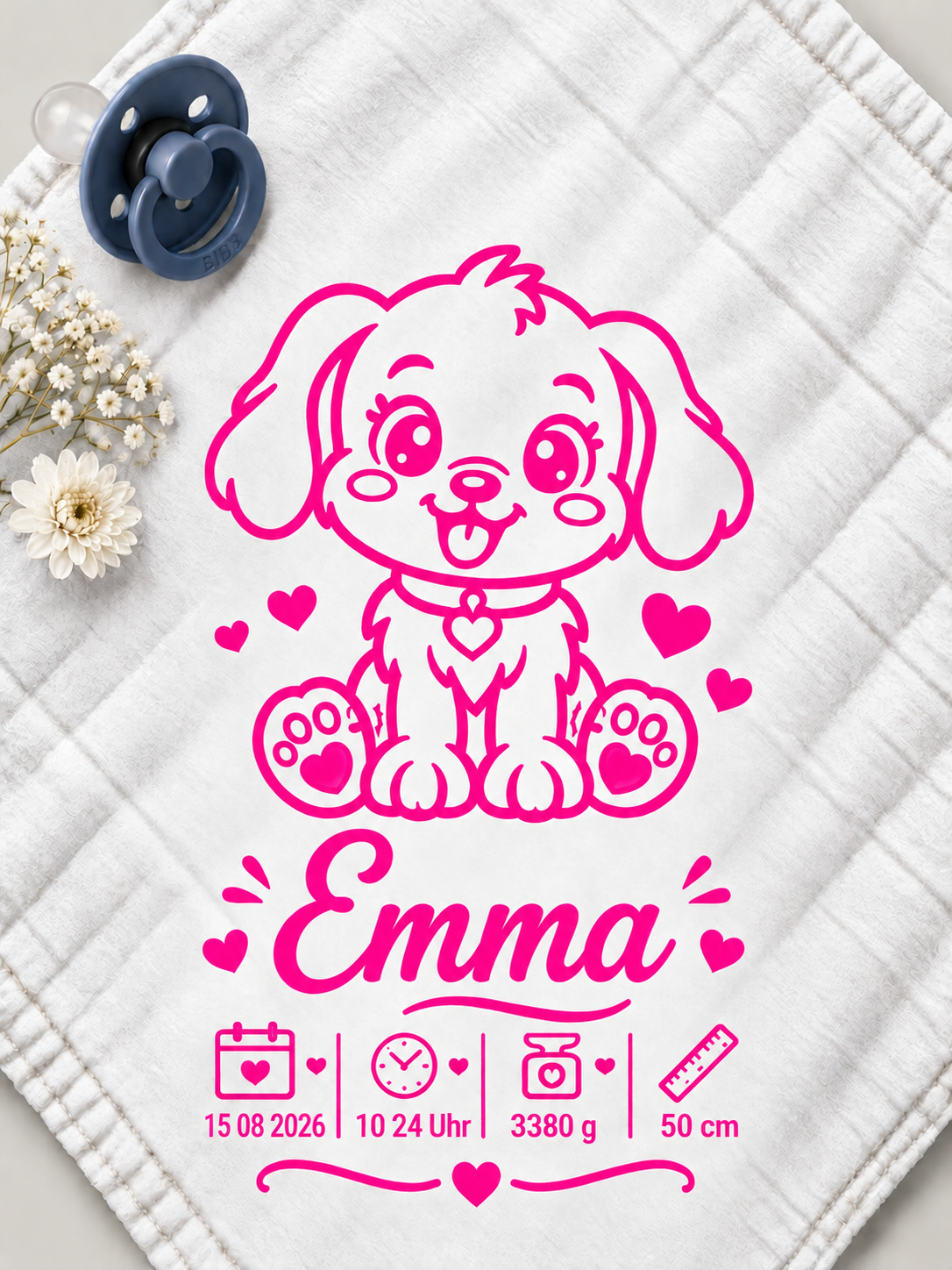 Personalisiertes Nuschi „Hund“