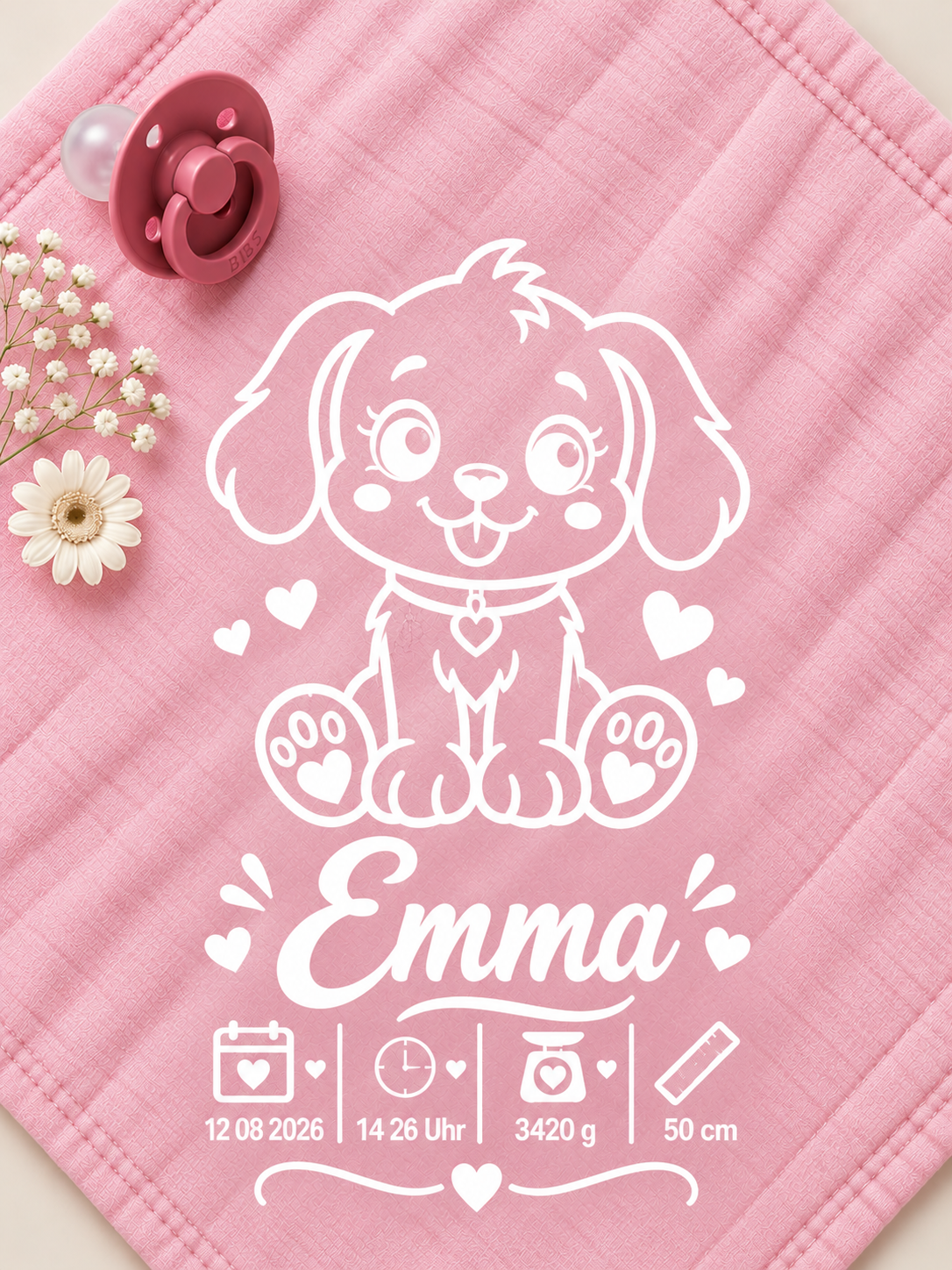 Personalisiertes Nuschi „Hund“