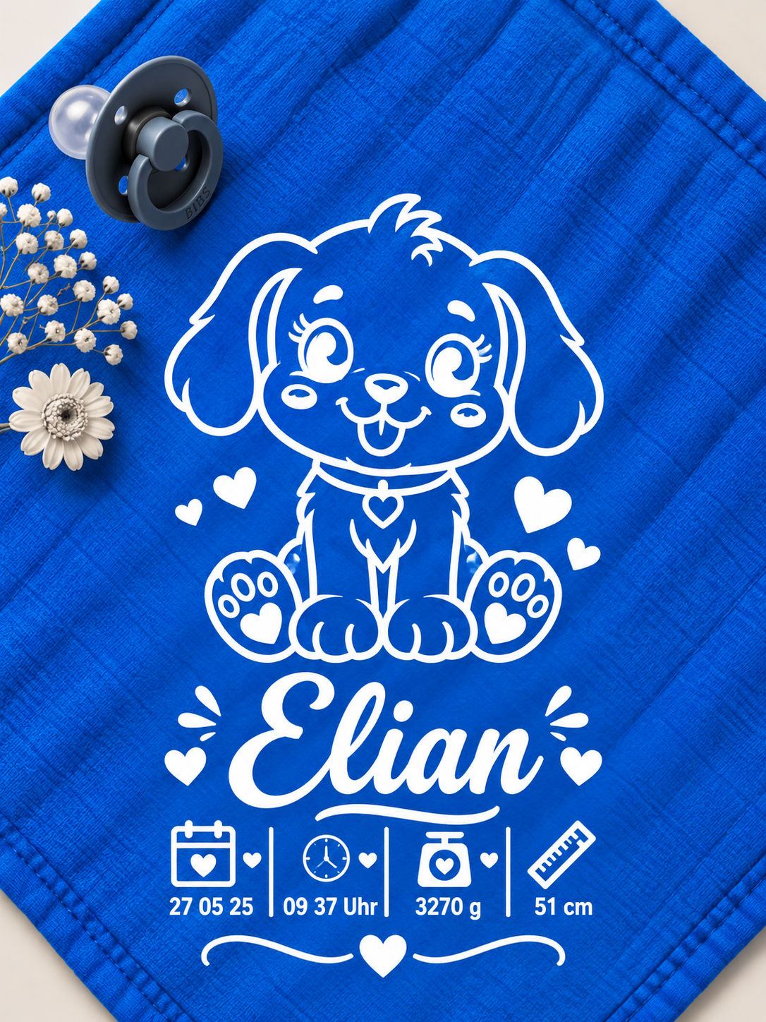 Personalisiertes Nuschi „Hund“