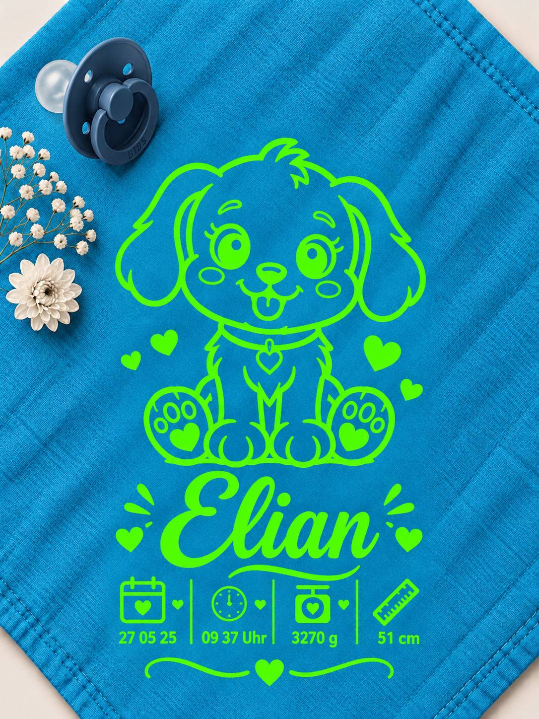 Personalisiertes Nuschi „Hund“