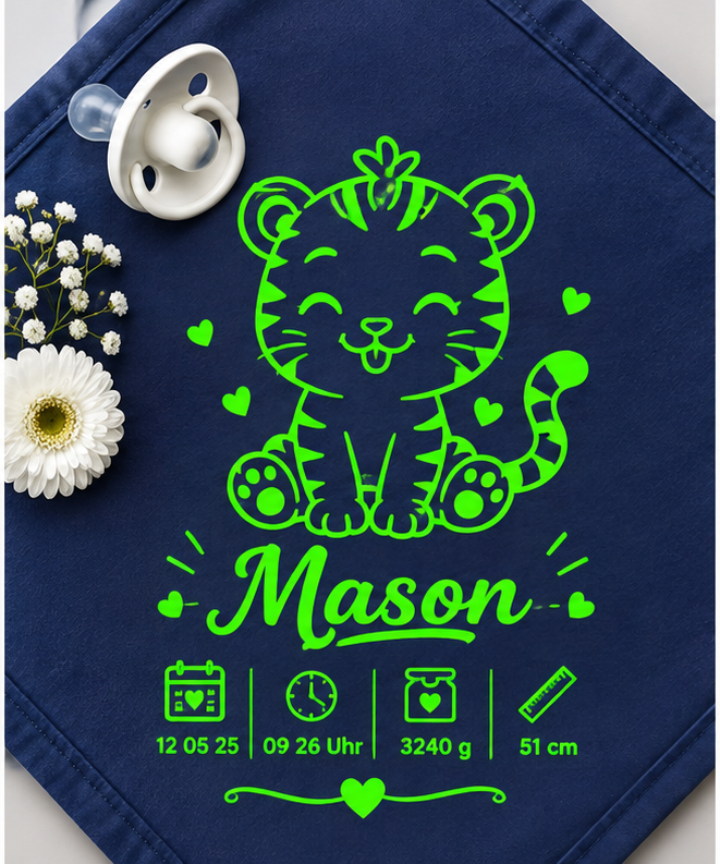 Personalisiertes Nuschi „Tiger“