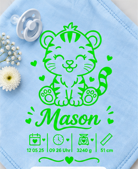 Personalisiertes Nuschi „Tiger“