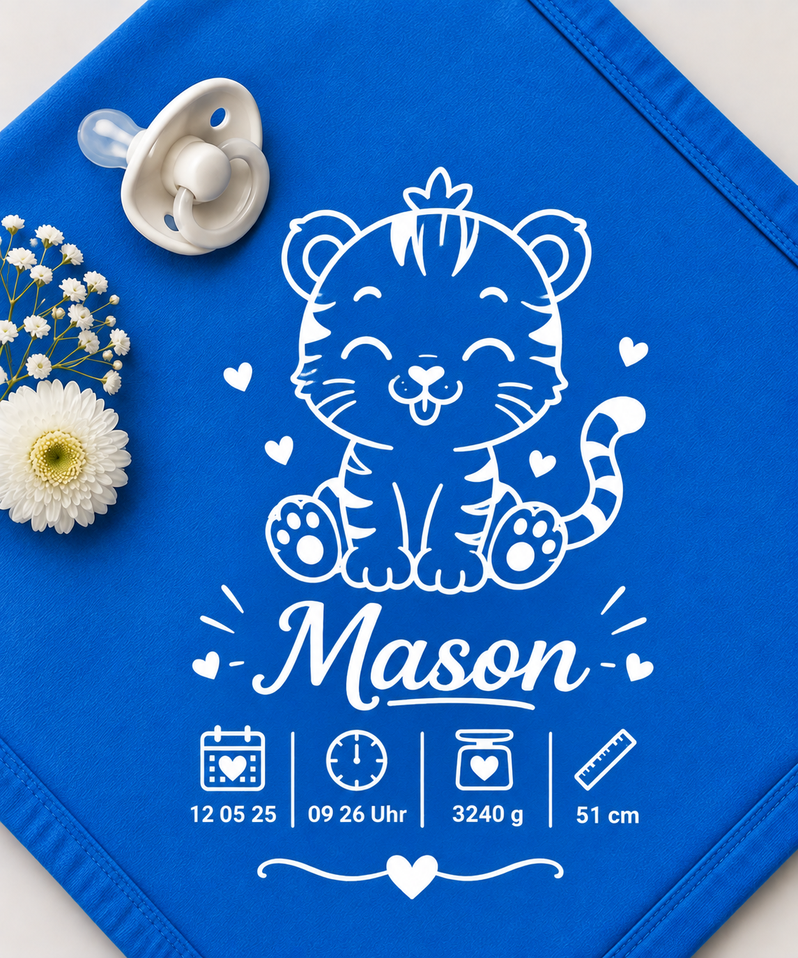 Personalisiertes Nuschi „Tiger“