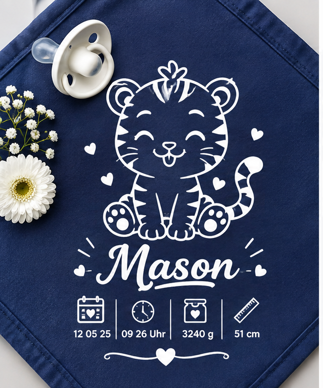 Personalisiertes Nuschi „Tiger“