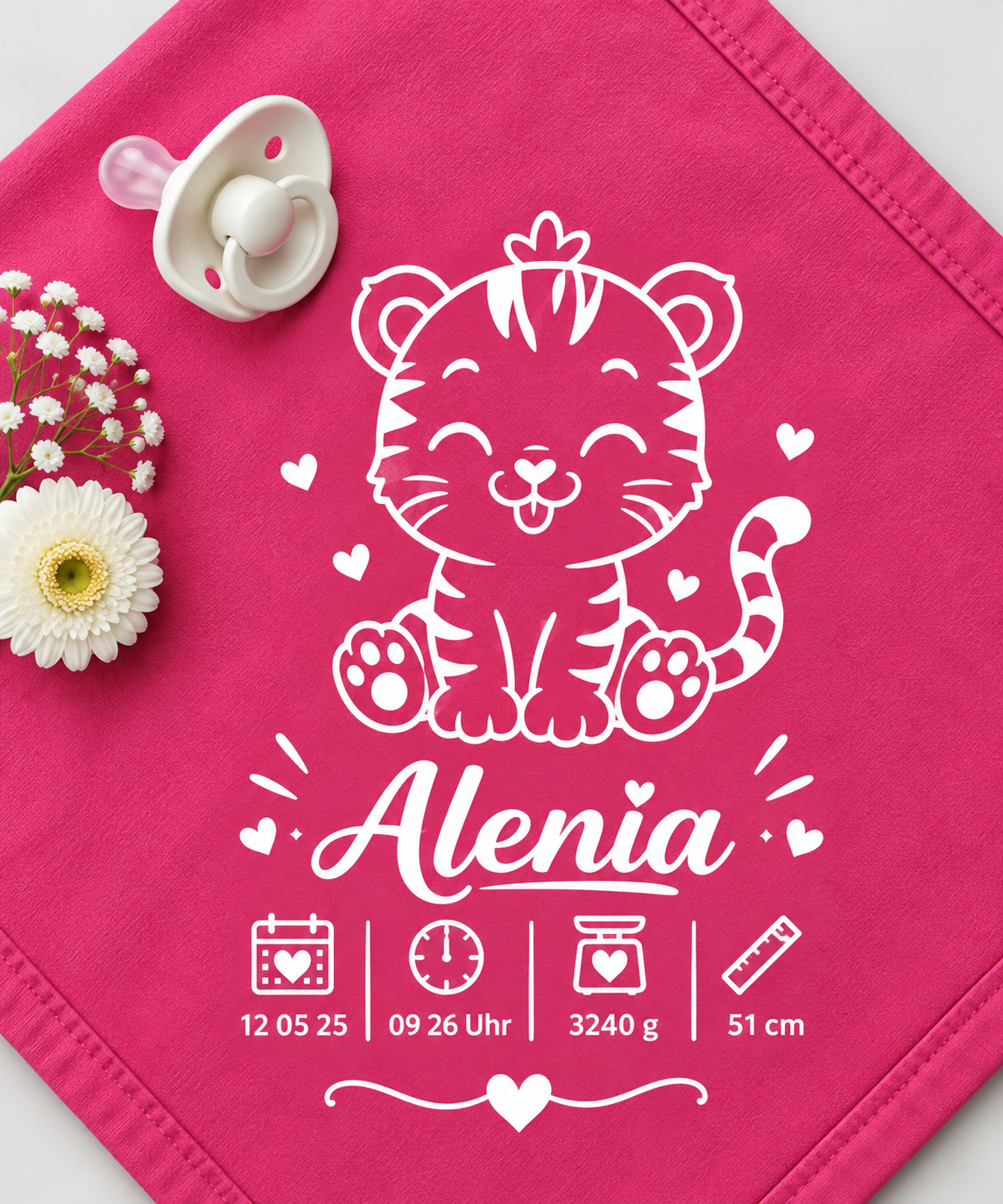 Personalisiertes Nuschi „Tiger“