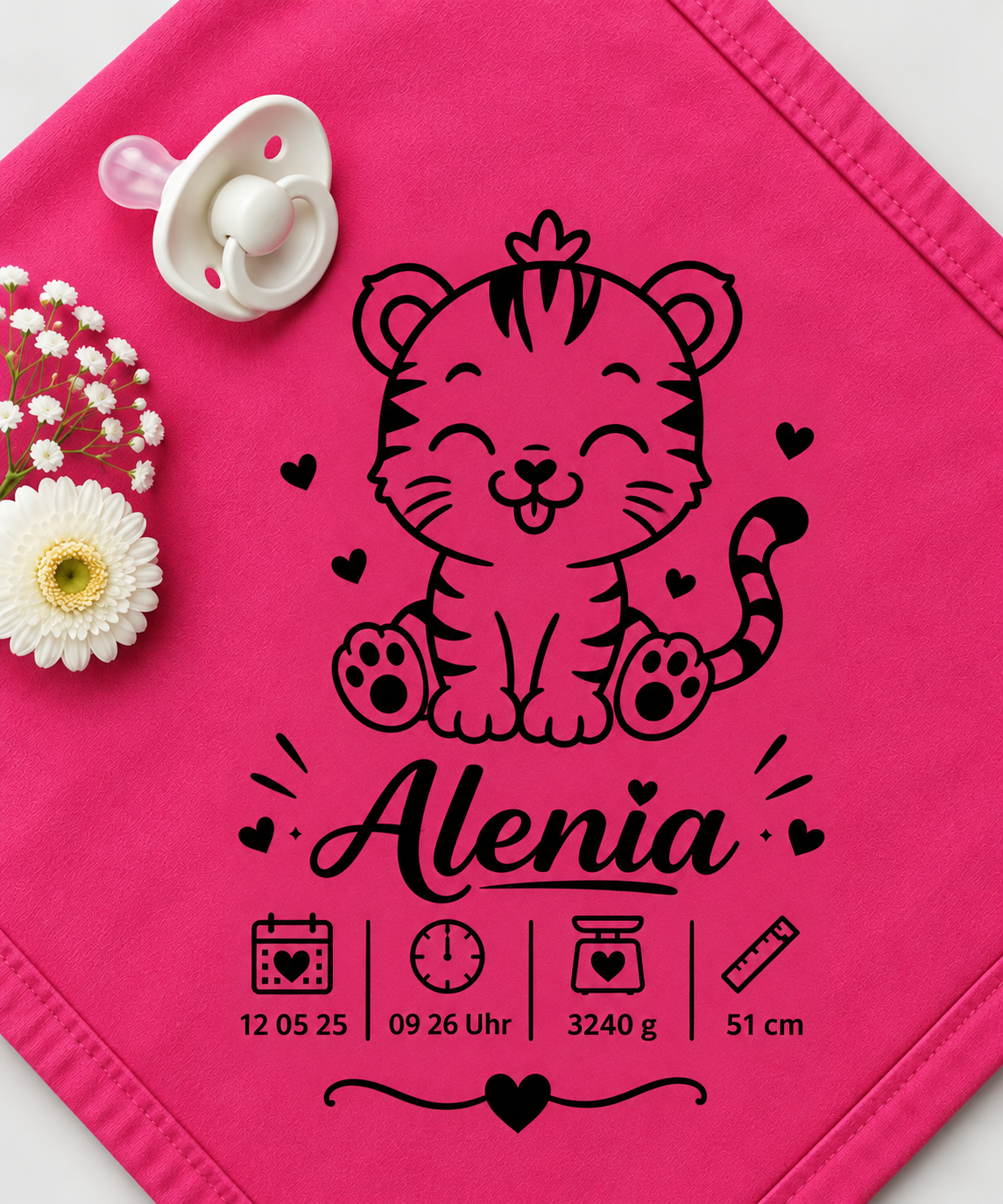Personalisiertes Nuschi „Tiger“