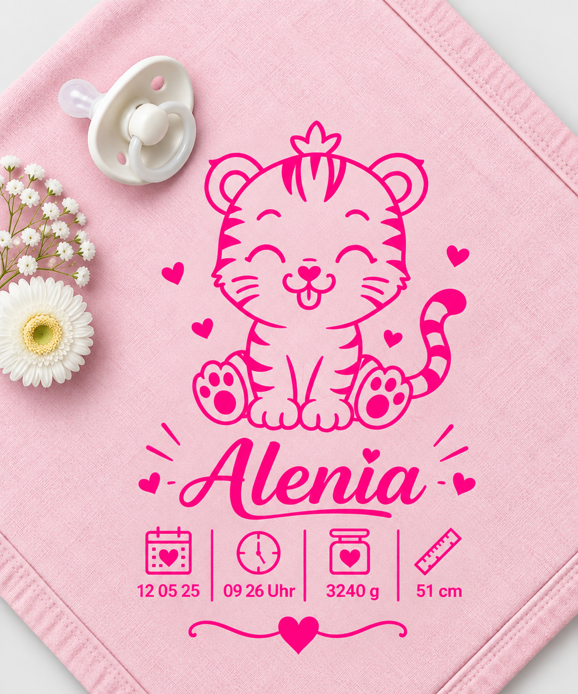 Personalisiertes Nuschi „Tiger“