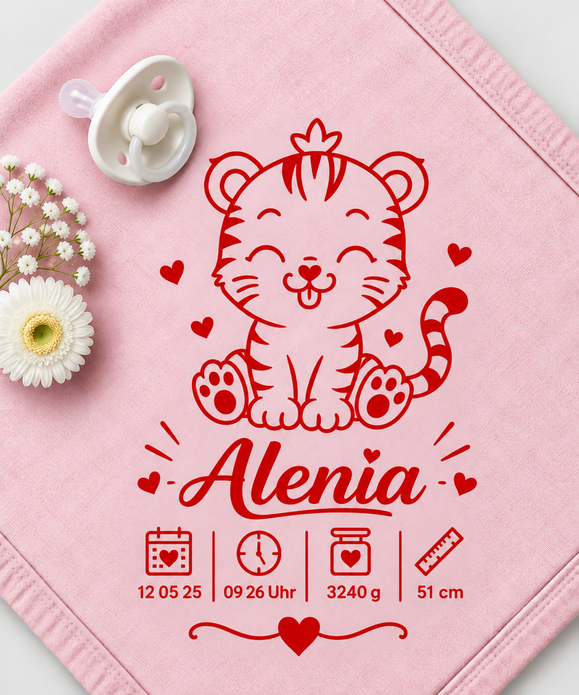 Personalisiertes Nuschi „Tiger“