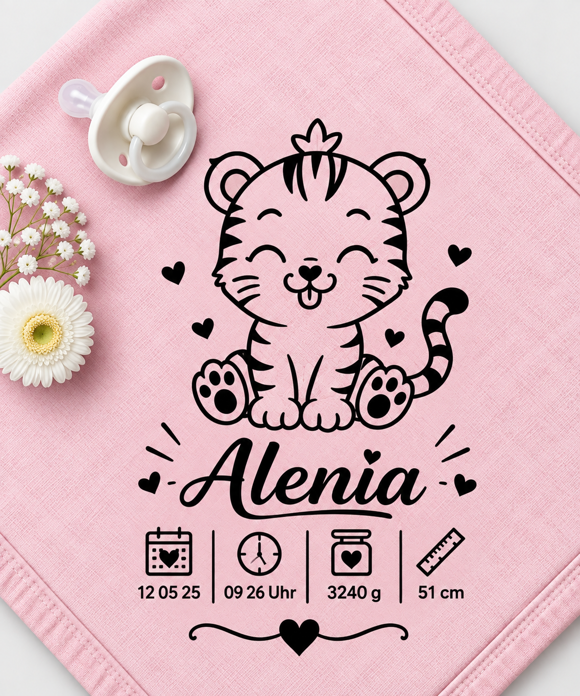 Personalisiertes Nuschi „Tiger“